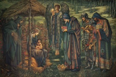 Gwiazda Betlejemska, 1888-91 autorstwa Edward Burne Jones