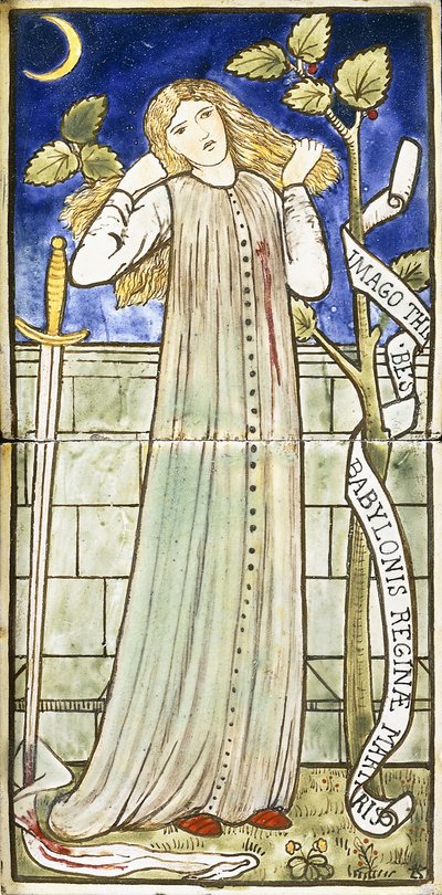 Thisbe”, 1861-62 autorstwa Edward Burne Jones