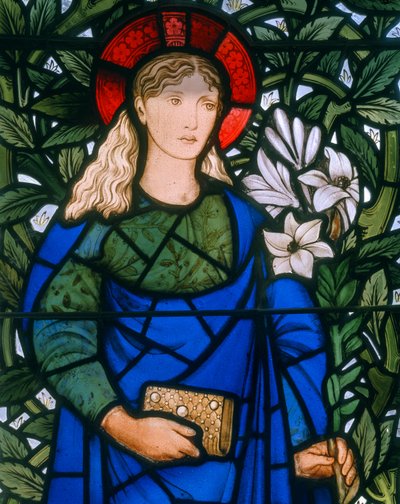 Whitelands College, Morris & Co., Edward Burne-Jones, Mary, 1886 autorstwa Edward Burne Jones