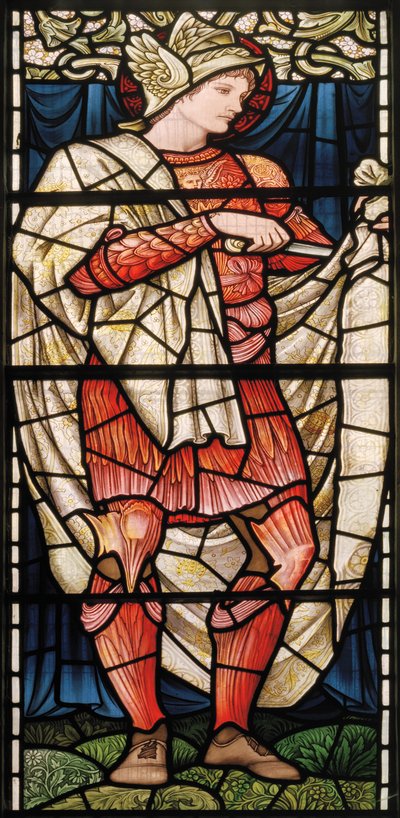 Wilden, All Saints, Morris & Co., Edward Burne-Jones, John Henry Dearle (1859-1932), St Martin, Hojność, 1902-1914, Louisa, Alfred, The Baldwins, Premier, Metodysta, Worcestershire, Arts & C autorstwa Edward Coley and Dearle Burne-Jones