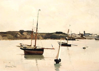 Port St. Servan autorstwa Edward Darley Boit