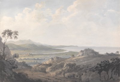 Scena wybrzeża z ujściem rzeki autorstwa Edward Dayes