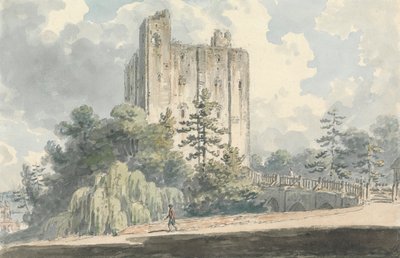 Zamek Hedingham, hrabstwo Essex autorstwa Edward Dayes