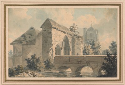 Opactwo Waltham, hrabstwo Essex autorstwa Edward Dayes