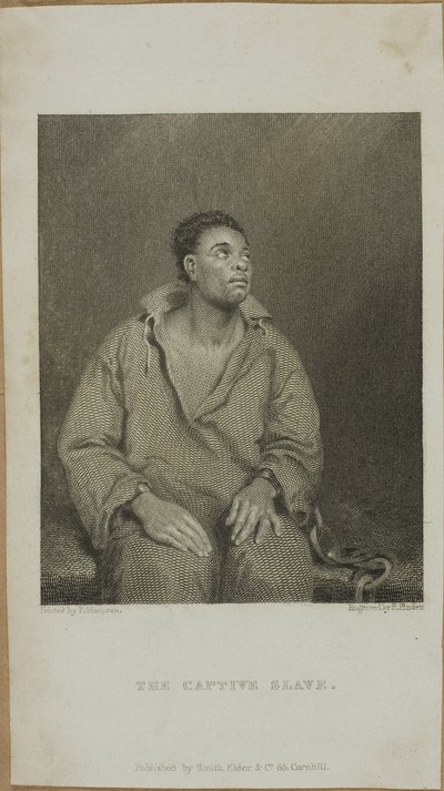Zniewolony niewolnik autorstwa Edward Finden