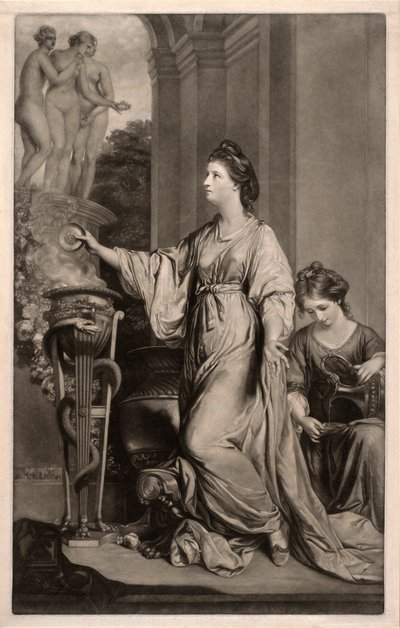 Lady Sarah Bunbury autorstwa Edward Fisher