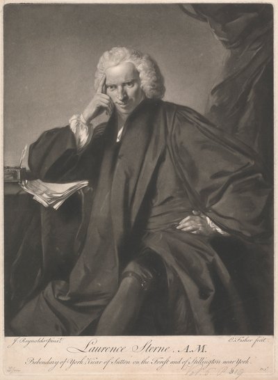 Laurence Sterne, A.M. autorstwa Edward Fisher