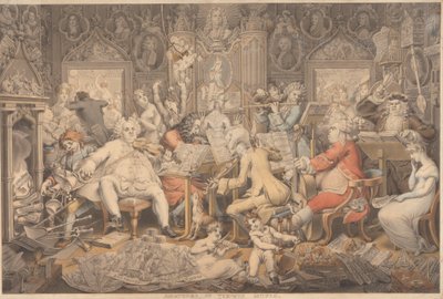 Amatorzy Muzyki The-Wig autorstwa Edward Francis Burney