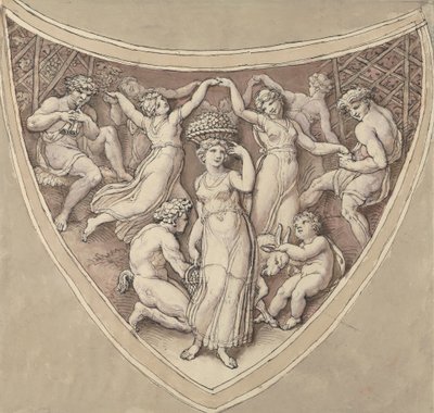 Bachanalia autorstwa Edward Francis Burney