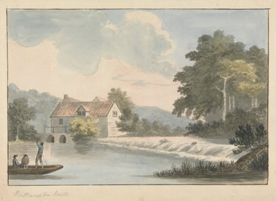 Bathampton Millpolish autorstwa Edward Francis Burney