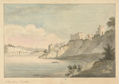 Zamek Chepstow autorstwa Edward Francis Burney