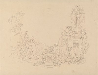 Projekty ilustracji do dzieł Beethovena autorstwa Edward Francis Burney