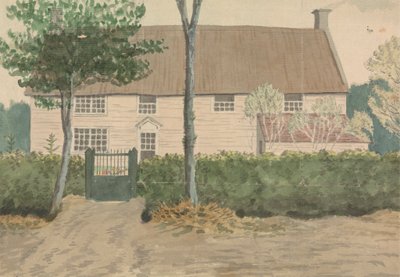 Dom wiejski autorstwa Edward Francis Burney