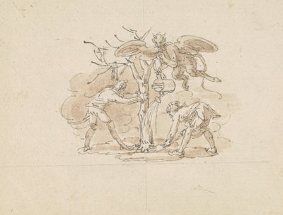 Głupcy sadzą drzewo autorstwa Edward Francis Burney