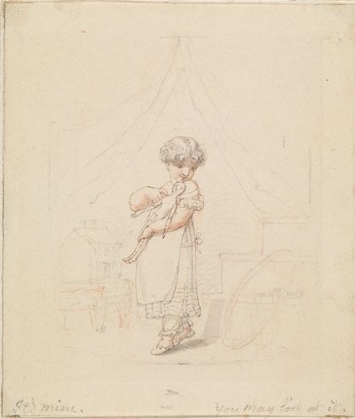 Ilustracja do nowej lalki: jest moja, możesz na nią spojrzeć autorstwa Edward Francis Burney