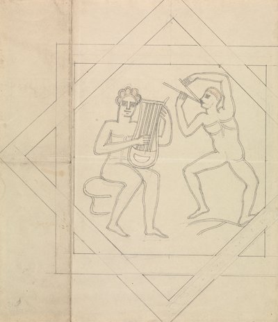muzycy autorstwa Edward Francis Burney