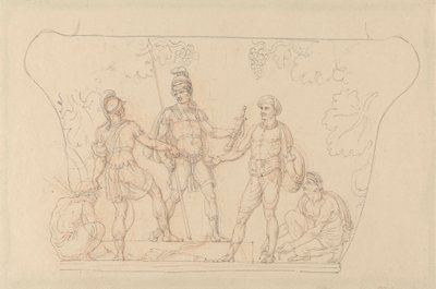 Złożenie broni w ręce Indian autorstwa Edward Francis Burney