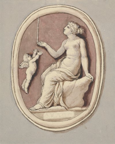 Wenus i Kupidyn autorstwa Edward Francis Burney