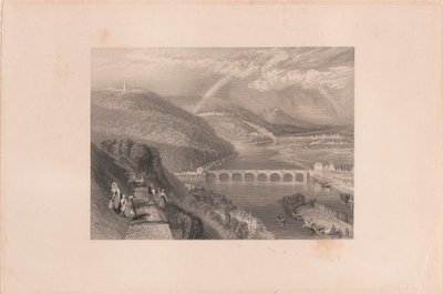 Most Św. Chmury z Sevres autorstwa Edward Francis Finden