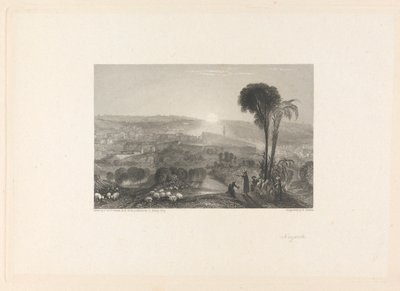 Nazaret autorstwa Edward Francis Finden