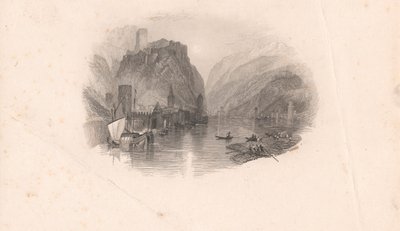 Zamek Ren autorstwa Edward Francis Finden