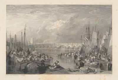 Old London Bridge i okolice autorstwa Edward Goodall