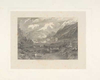 Opactwo Rievaulx, Yorkshire autorstwa Edward Goodall