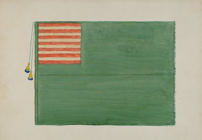 Flaga rewolucyjna, ok. 1930 r. 1936. autorstwa Edward Grant