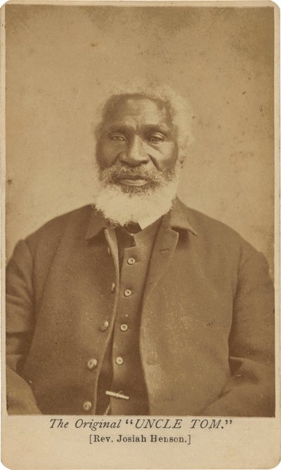 Wielebny Josiah Henson, ok. 1876 (zdjęcie) autorstwa Edward H. Hart