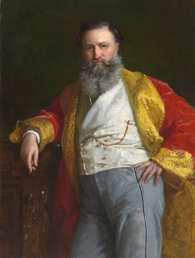 Izaak Merrit Singer, 1869. autorstwa Edward Harrison May