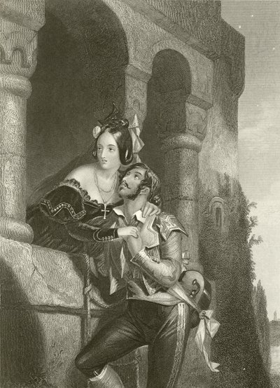 Dobranoc (grawerunek) autorstwa Edward Henry (after) Corbould
