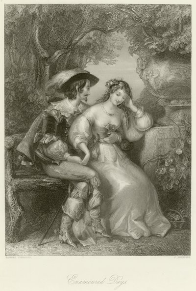 Zakochane Dni autorstwa Edward Henry Corbould