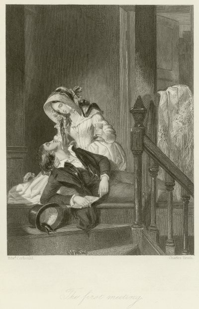 Pierwsze spotkanie autorstwa Edward Henry Corbould