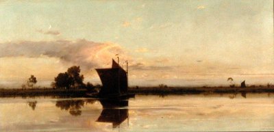 Wieczór na Yare autorstwa Edward Henry Fahey