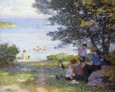 Przez wodę, autorstwa Edward Henry Potthast