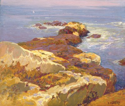 Skały i morze autorstwa Edward Henry Potthast