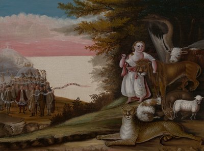 Królestwo pokoju autorstwa Edward Hicks