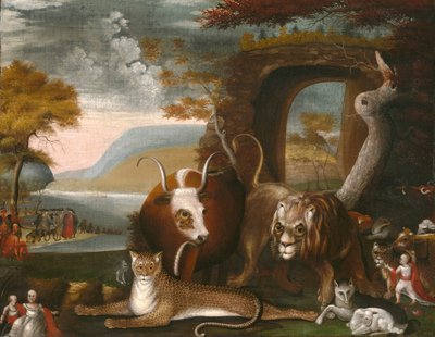 Pokojowe Królestwo i Penn autorstwa Edward Hicks