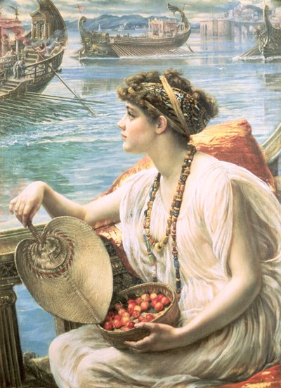 Rzymski wyścig łodzi autorstwa Edward John Poynter