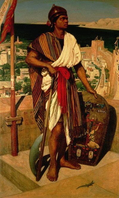 Na straży w czasach faraonów autorstwa Edward John Poynter