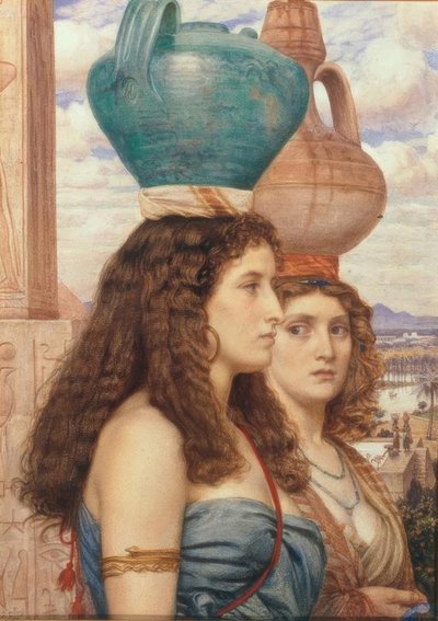 Nosiciele wody Nilu autorstwa Edward John Poynter