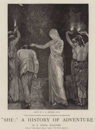 Ona, Historia przygody autorstwa Edward Killingworth Johnson