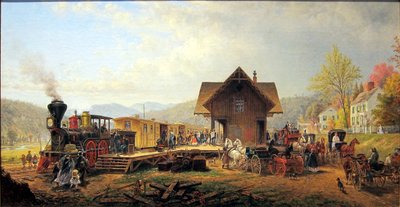 NY Met Lansom Henry zakwaterowanie autorstwa Edward Lamson Henry
