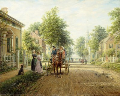 W drodze do miasta, 1907 autorstwa Edward Lamson Henry