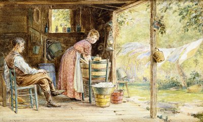 Dzień prania, 1890 autorstwa Edward Lamson Henry