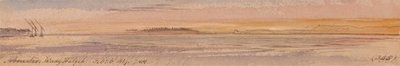 Abu Seer, Wady Halfeh autorstwa Edward Lear