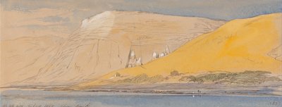 Abu Simbel, 10:30, 9 lutego 1867 r. (383) autorstwa Edward Lear