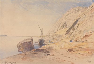 Abu Simbel, 11:00-11:30, 8 lutego 1867 r. (374) autorstwa Edward Lear