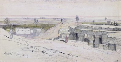 Abydus autorstwa Edward Lear
