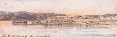 Bab el Kalabshe autorstwa Edward Lear